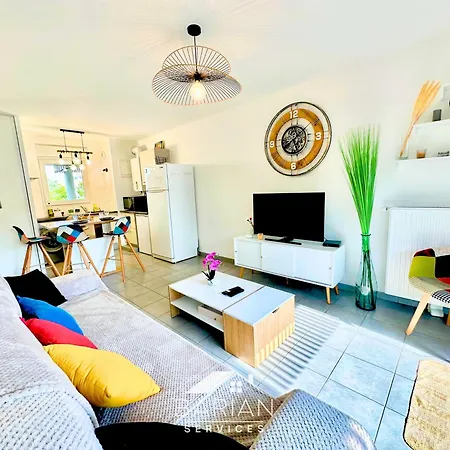 Le Cosy - Appt Avec Patio - 10 Min Centre-ville - Linge & Menage Inclus דירה *