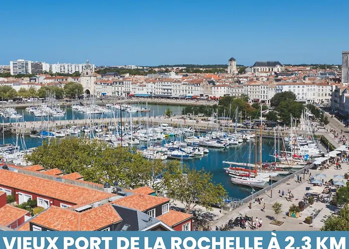 Le Cosy - Appt Avec Patio - 10 Min Centre-ville - Linge & Menage Inclus Daire La Rochelle (Charente-Maritime)